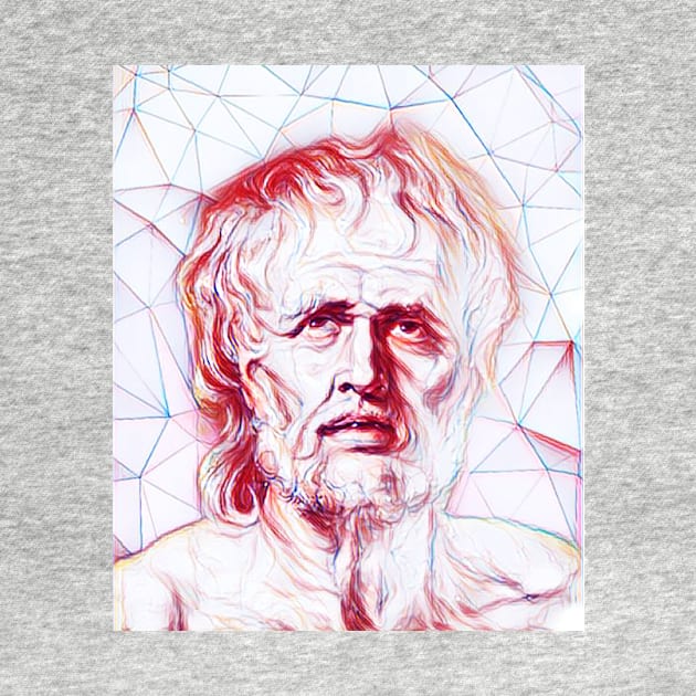 Lucius Annaeus Seneca Portrait | Lucius Annaeus Seneca Artwork | Line Art by JustLit